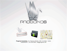 Tablet Screenshot of progonos.com